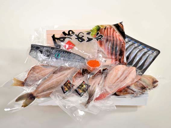 御歳暮 に 魚健干物セット
