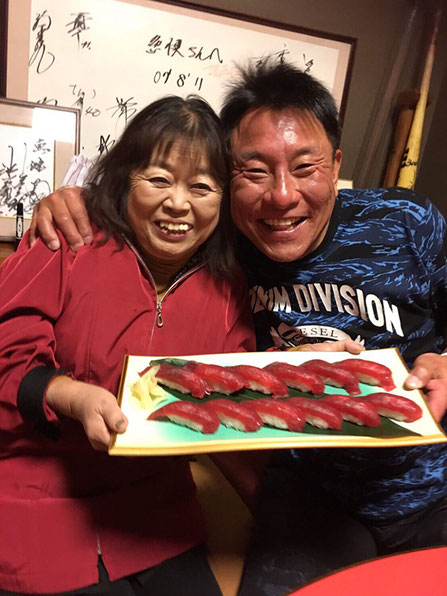 池山さん ご来店の折