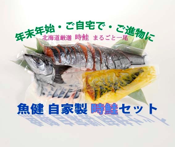 魚健・自家製時鮭セット
