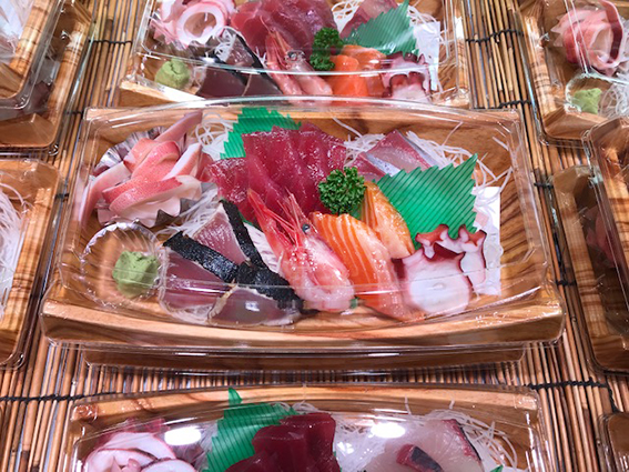 鮮魚部から